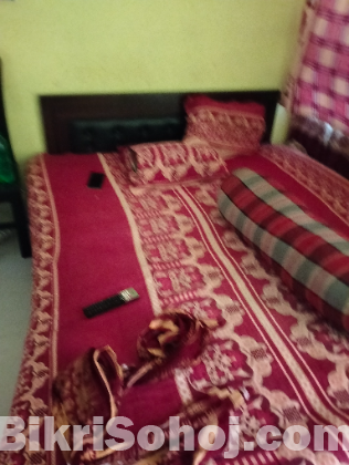 খাট + ড্রেসিং টেভিল